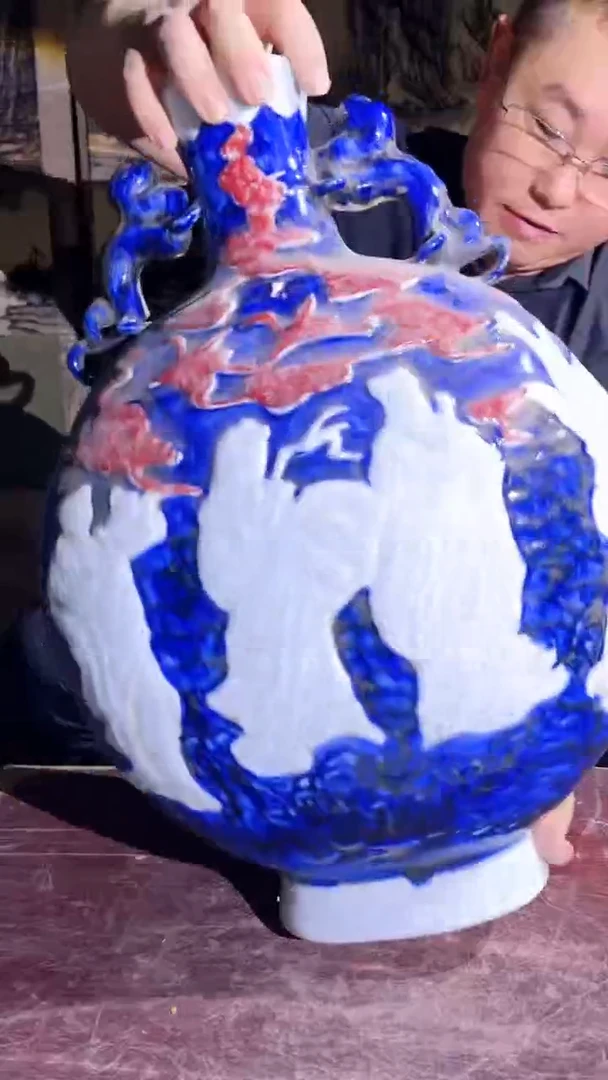 摆件景德镇陶瓷流水126