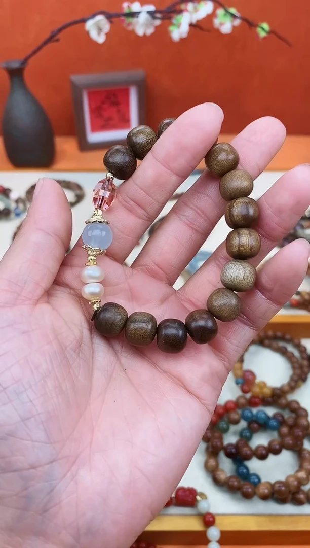 【闪购商品】楠木（金丝楠）手串/手链单圈设计款