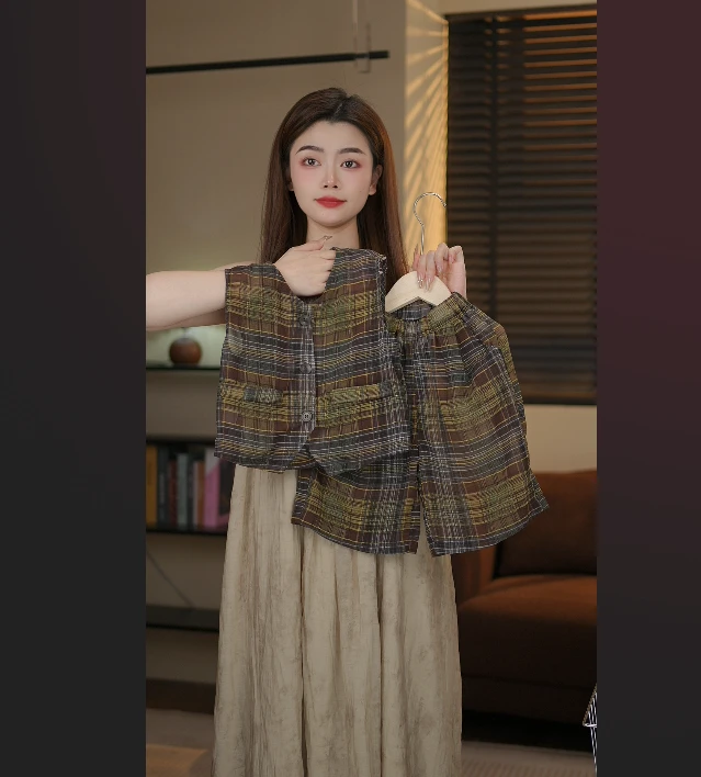 ZBAO原创2025夏季新款儿童休闲洋气百搭运动套装35895