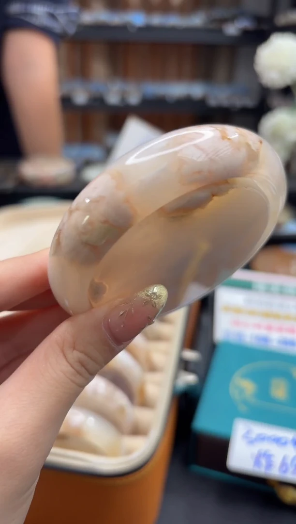 未镶嵌手镯石英质玉C5(62圈赠送镯心)