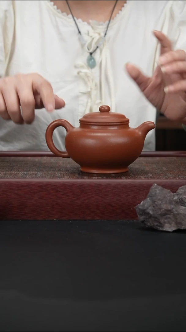 茶壶紫砂why 红降坡 大掇只