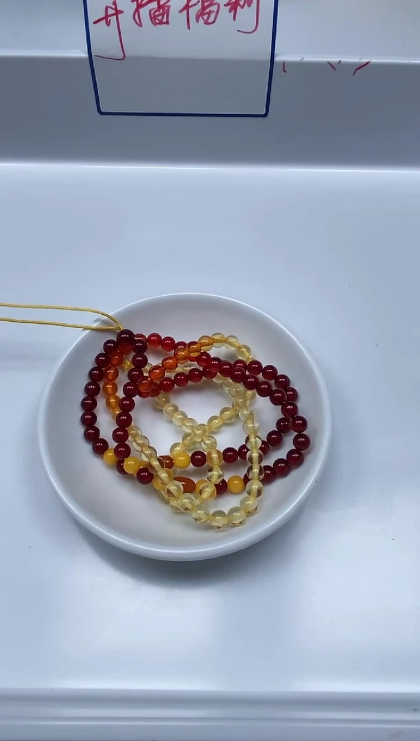 未镶嵌血珀裸石D27 血珀项链5+mm1条19.9元