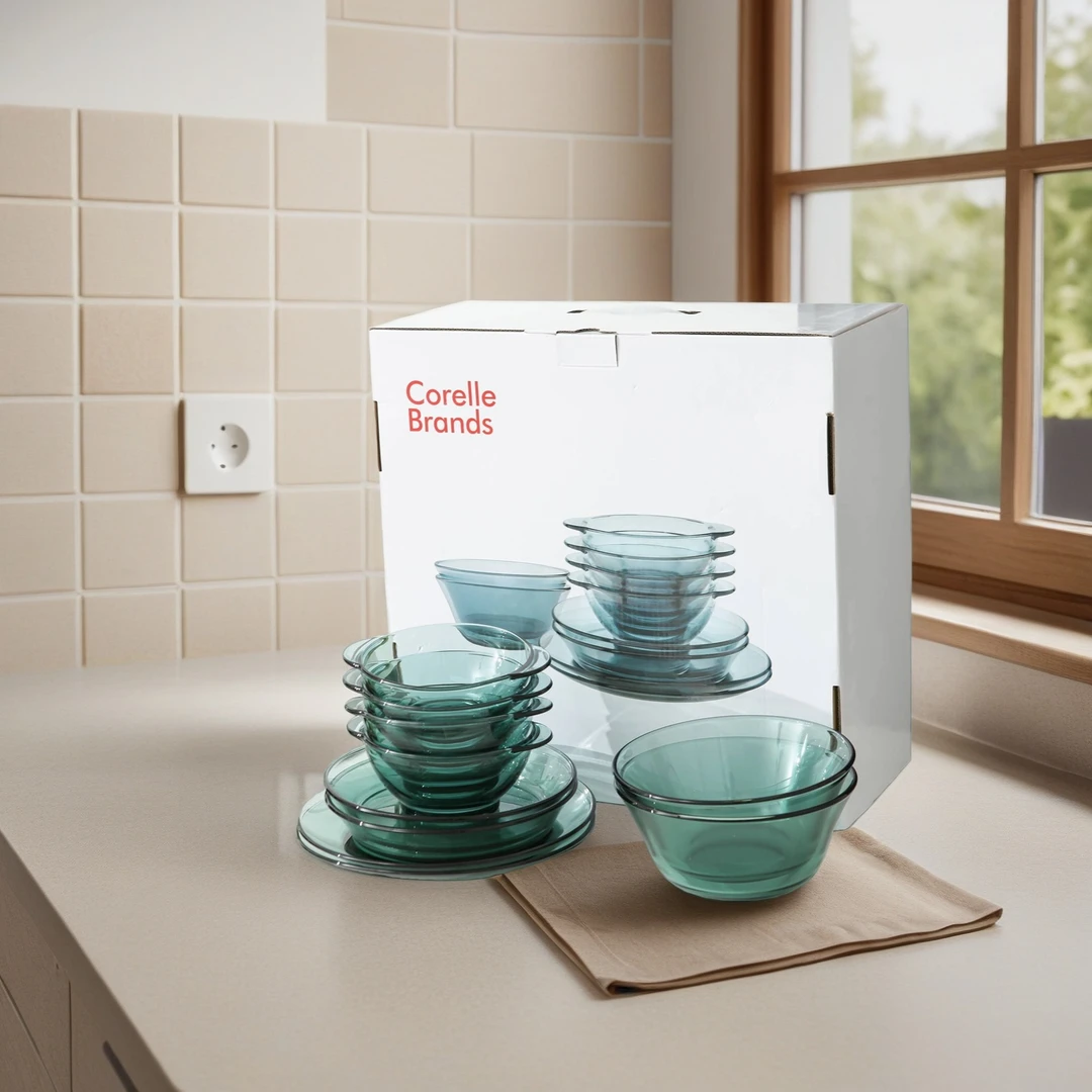 耐高温餐具10件套餐具套装碗碟子盘子套装F681