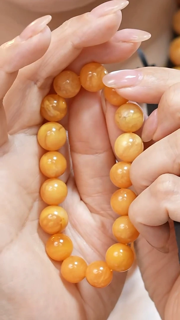蜜蜡颈饰未镶嵌5149天然蜜蜡珠宝奇石云端妖孽石膏蜡全部保真