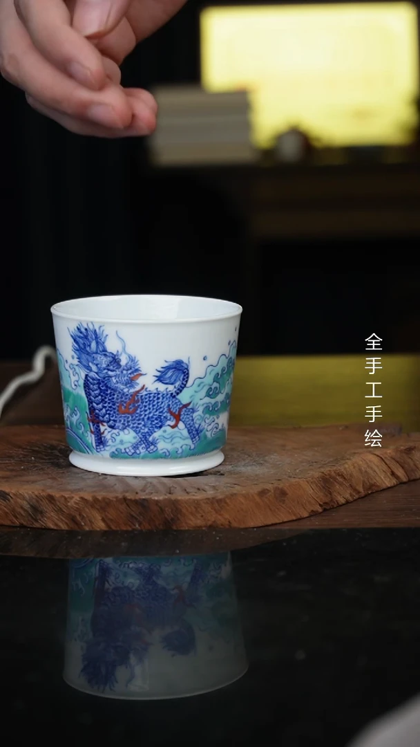 杯景德镇手工手绘陶瓷