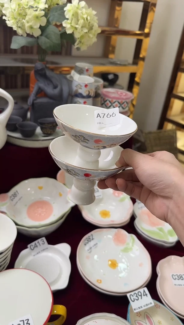 摆件陶A766-2个  仓库清仓微瑕陶瓷福利
