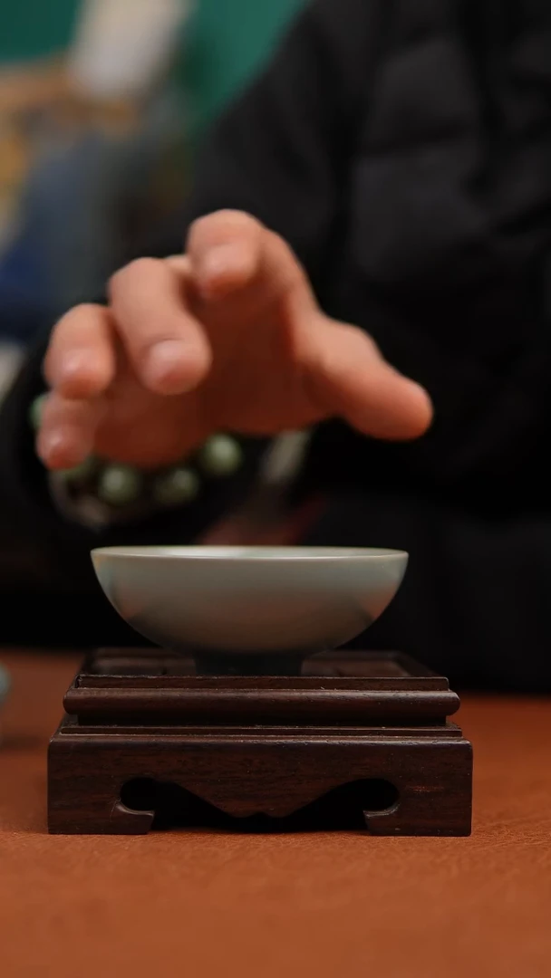 【闪购商品】瓷片原产地原矿仿古碗杯普洱杯