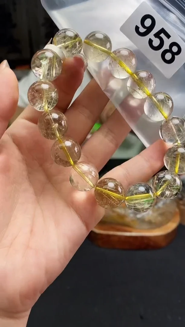 水晶手串未镶嵌手串958