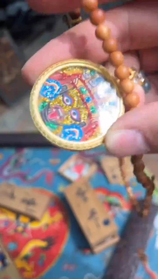 吊坠东东唐卡tk16