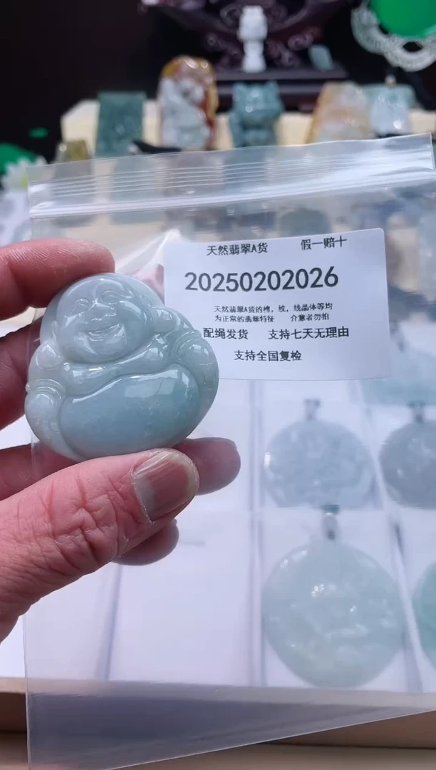 【闪购商品】翡翠颈饰未镶嵌好