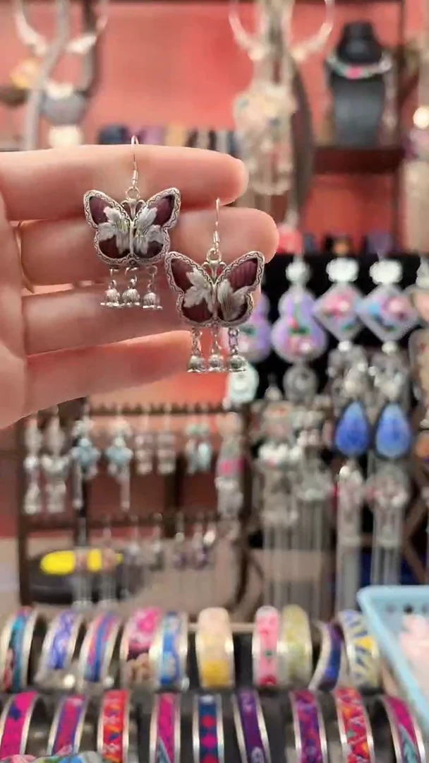 织绣 云织谣民族风精美饰品   14