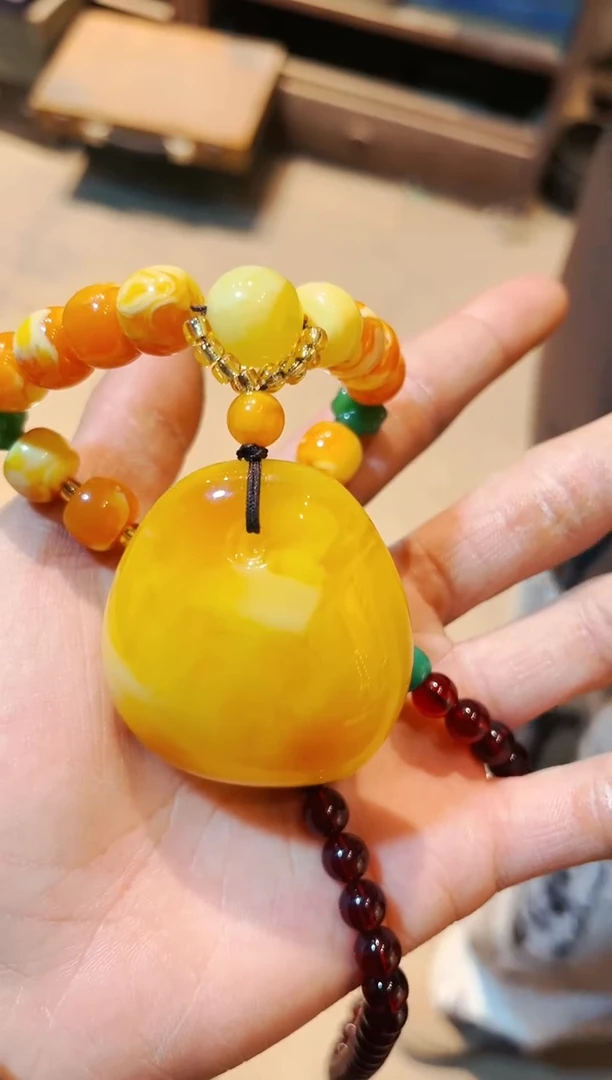 【闪购商品】蜜蜡颈饰未镶嵌七七精品专属链接400