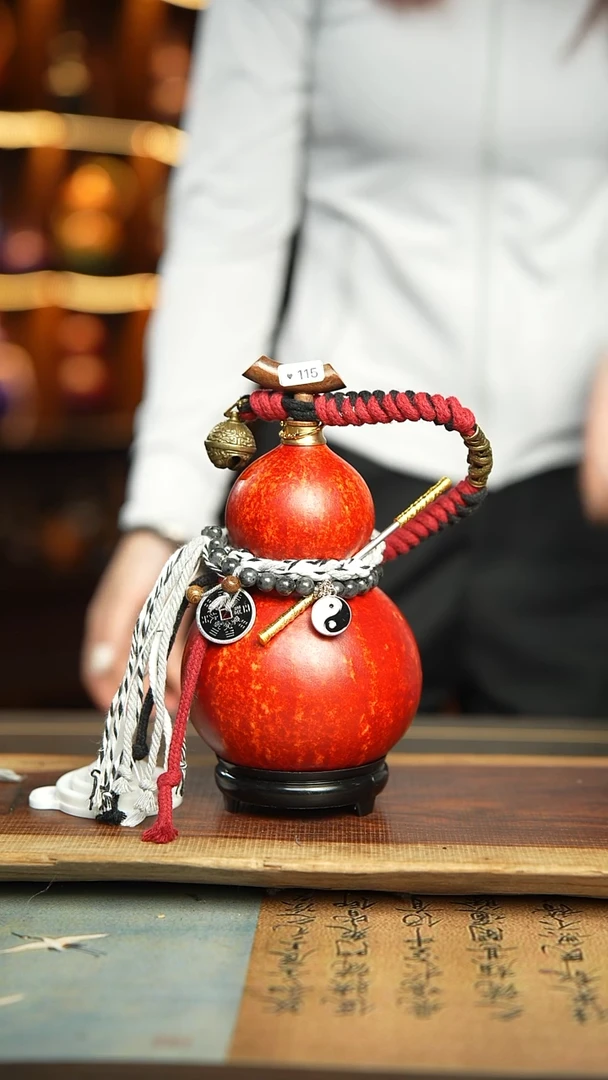 115号600ml左右非遗大漆酒葫芦