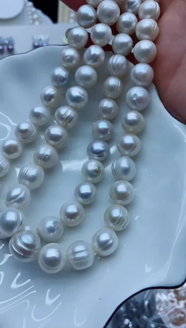 项链未镶嵌淡水珍珠项链多样性发其一
