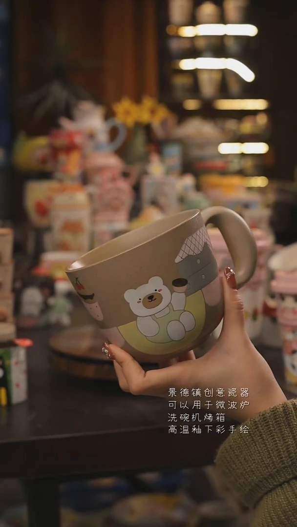 景德镇釉下彩绘设计师款式陶瓷