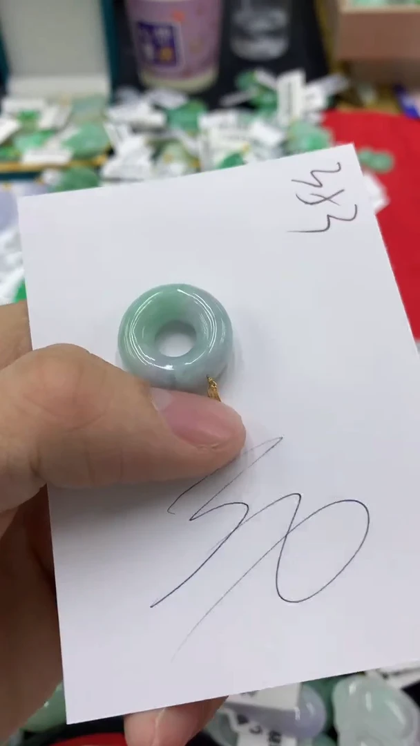 【闪购商品】翡翠颈饰18K金镶嵌1111111111