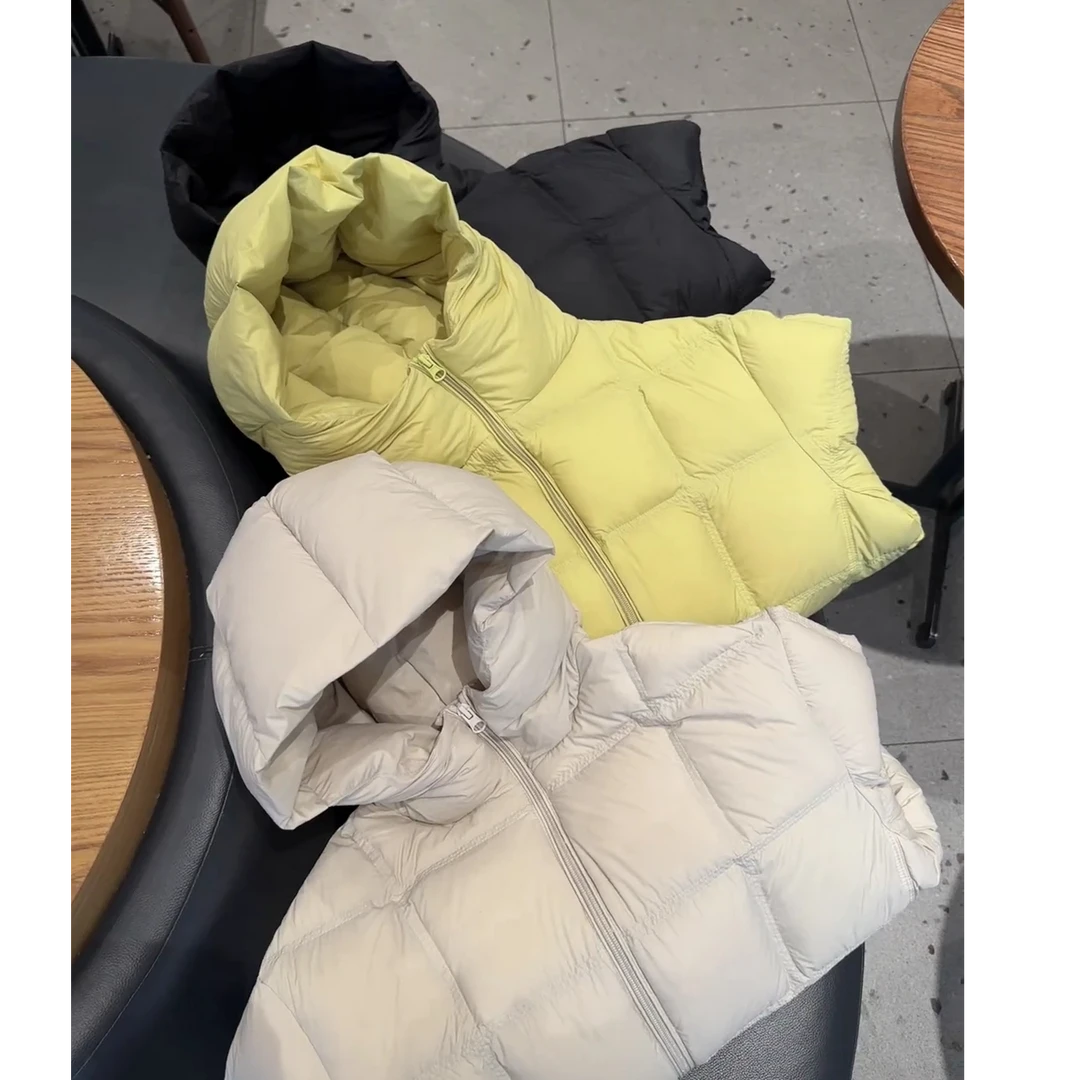 秋冬流行时尚爆款穿搭女2025新款韩版宽松设计感百搭连帽棉服外套