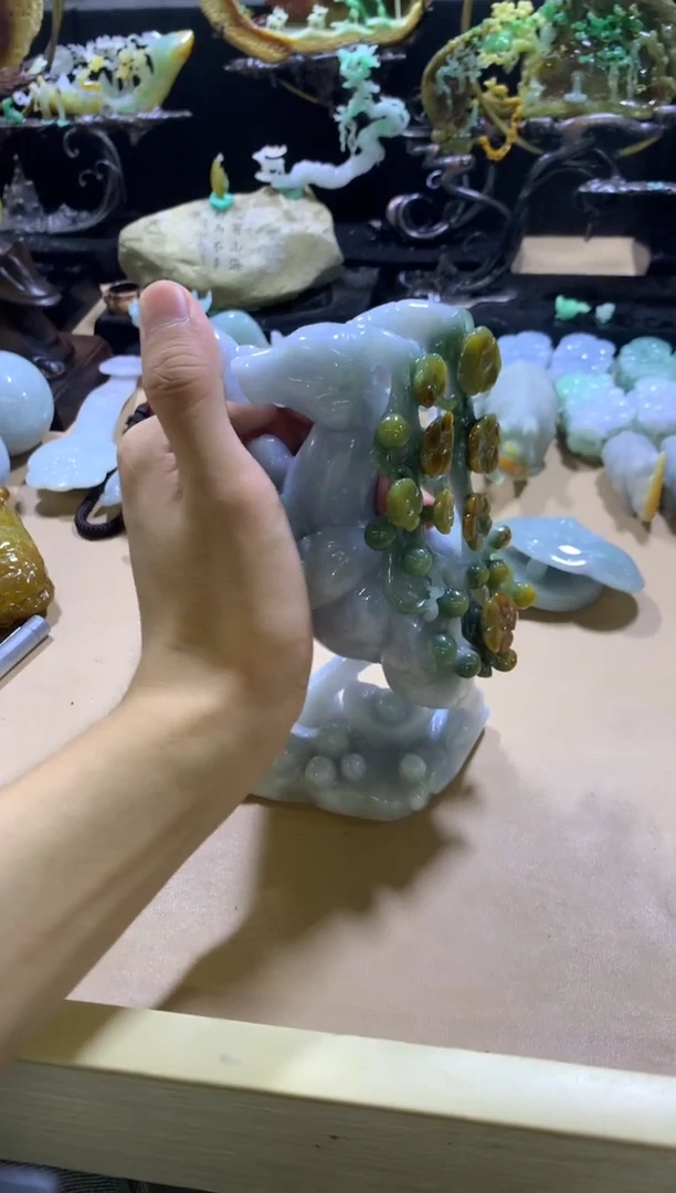 未镶嵌摆件翡翠用****3翡翠摆件