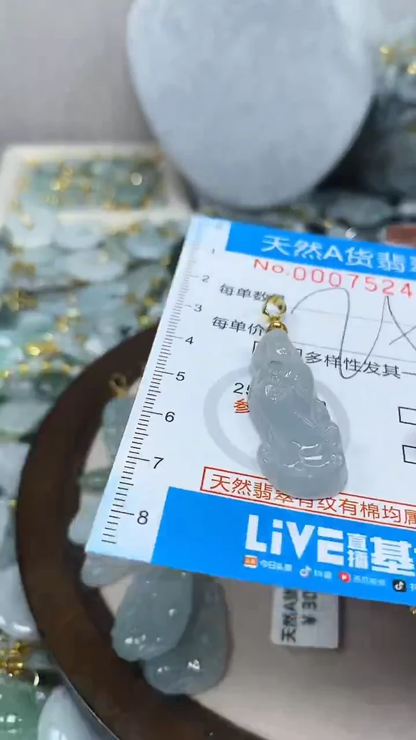 翡翠未镶嵌颈饰天然翡翠A货