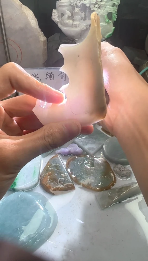 未镶嵌挂件翡翠天然缅甸翡翠A货