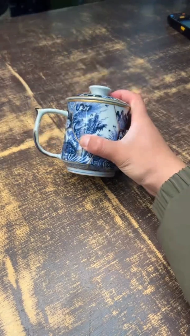 【闪购商品】/霖山窑包罗万象办公杯