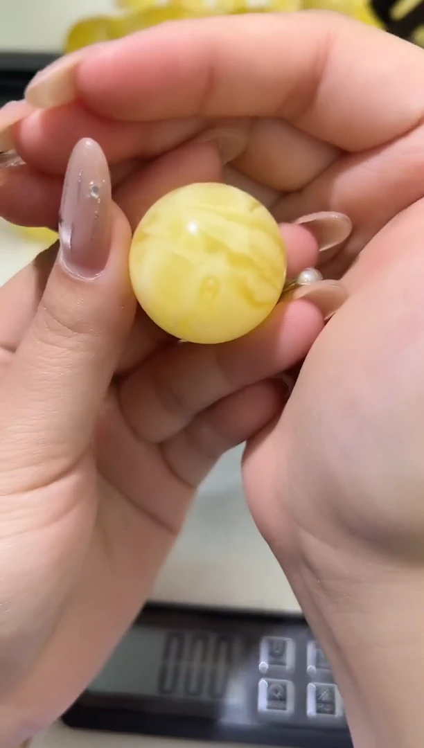 裸石琥珀未镶嵌琥珀蜜蜡吊坠