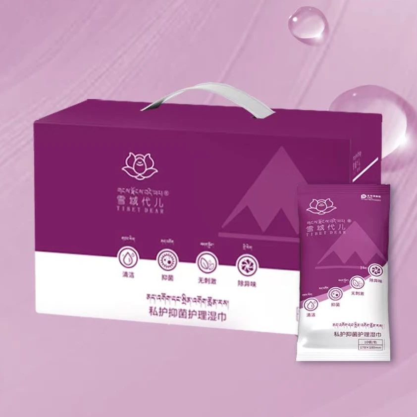 雪域代儿护理湿巾 拍一发十包 100片