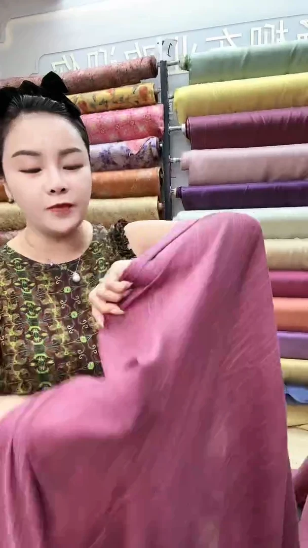 无纺布1号玫红色亚麻1.5米