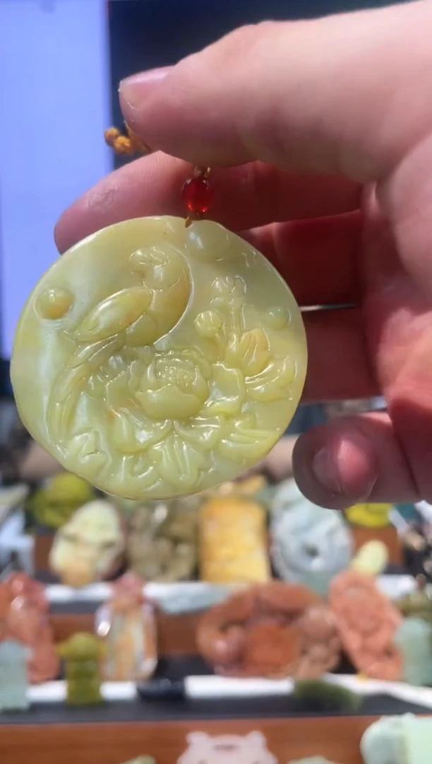 【闪购商品】岫玉吊坠未镶嵌·