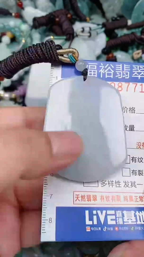 翡翠未镶嵌颈饰...0008771