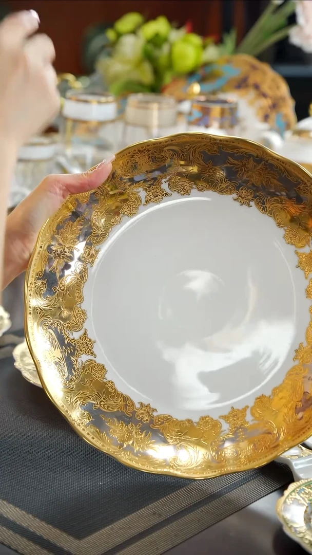 瓷片12英寸窝盘  1个