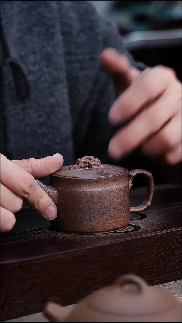 茶壶紫砂宜兴柴烧紫砂壶