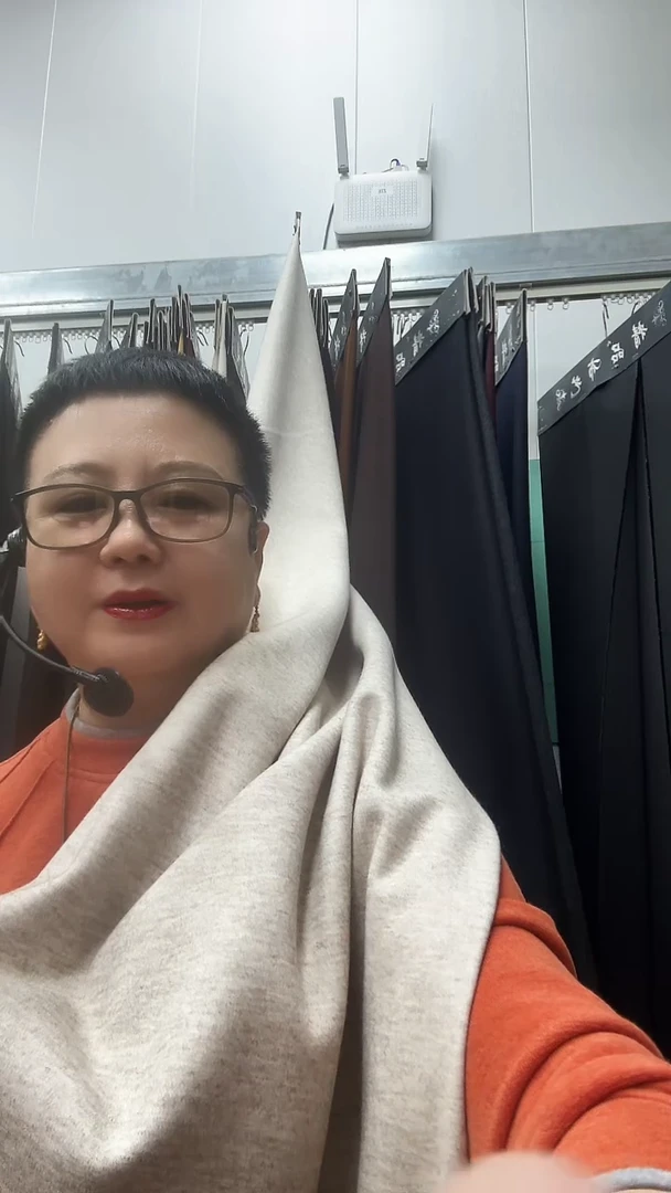 杂****兰针织山羊绒米白2.2米