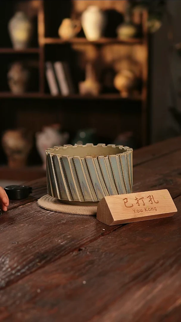 摆件17-420微瑕高度12口径17已打孔误差2