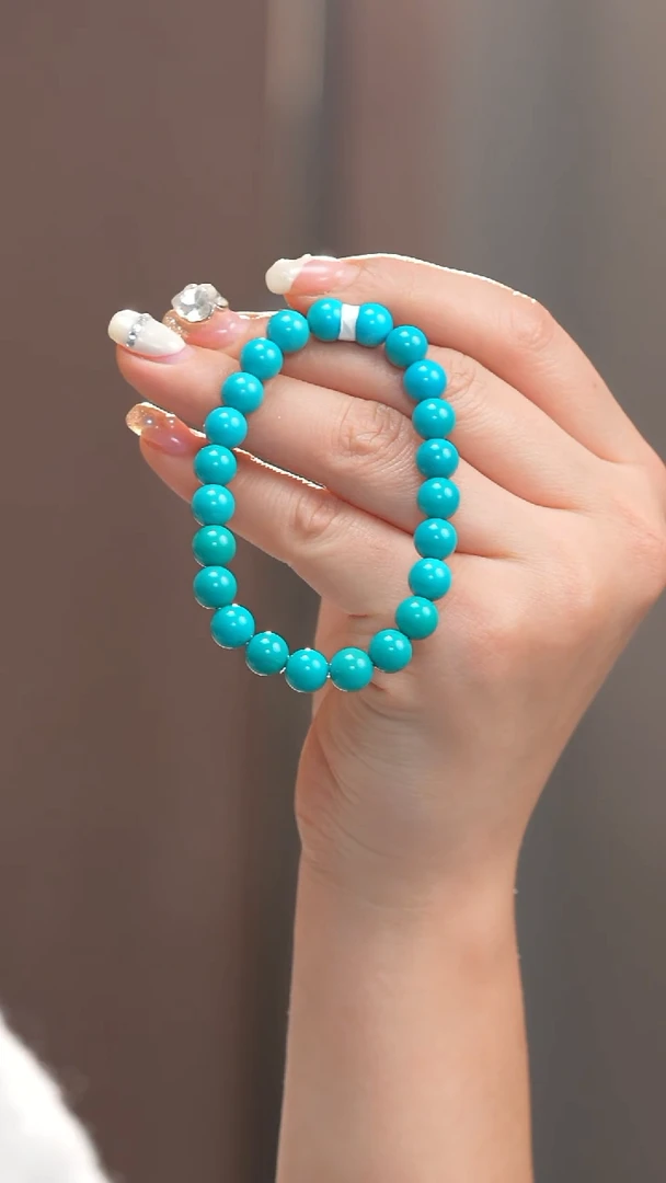 未镶嵌绿松石手串落**风1-