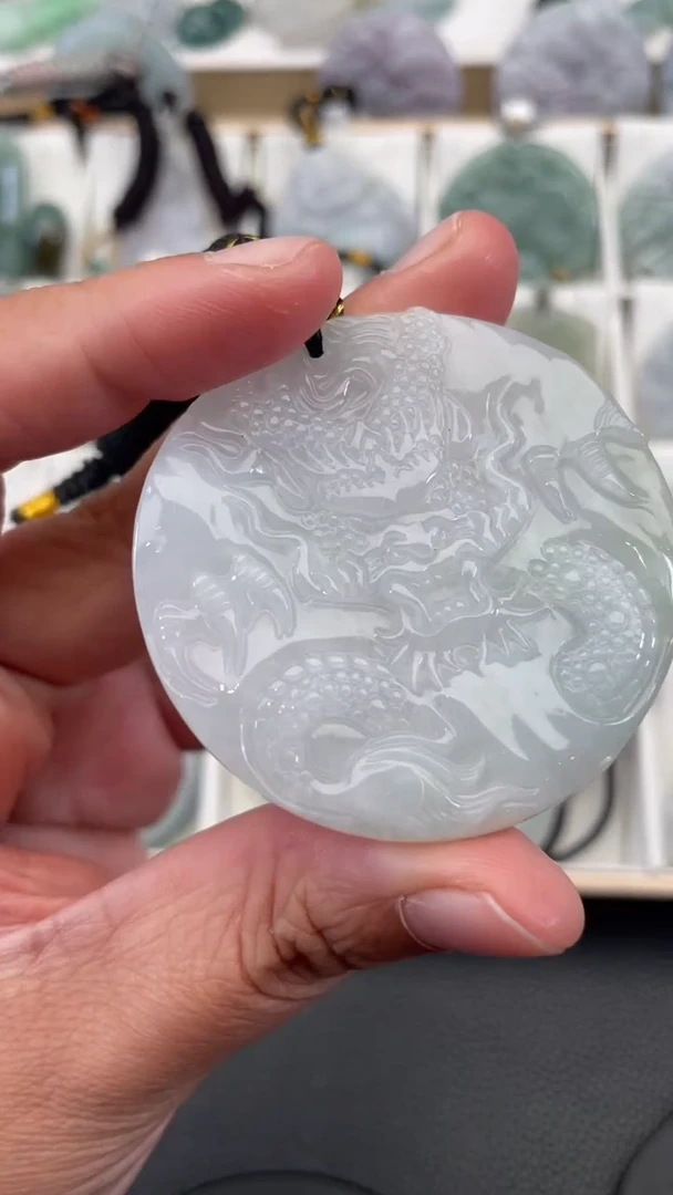 颈饰未镶嵌翡翠天然缅甸翡翠A货519