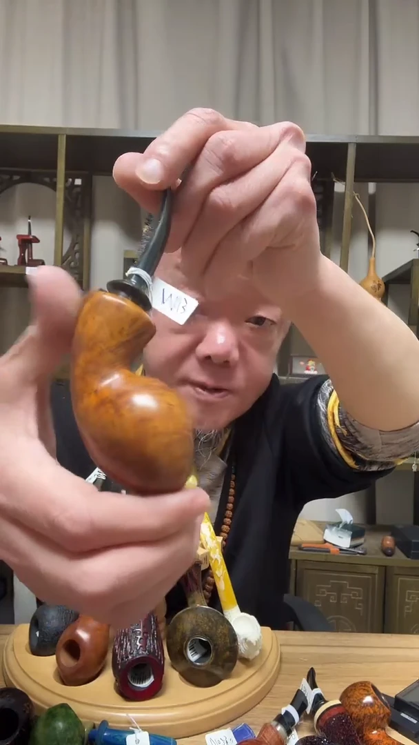 m13纯手工石楠木烟斗