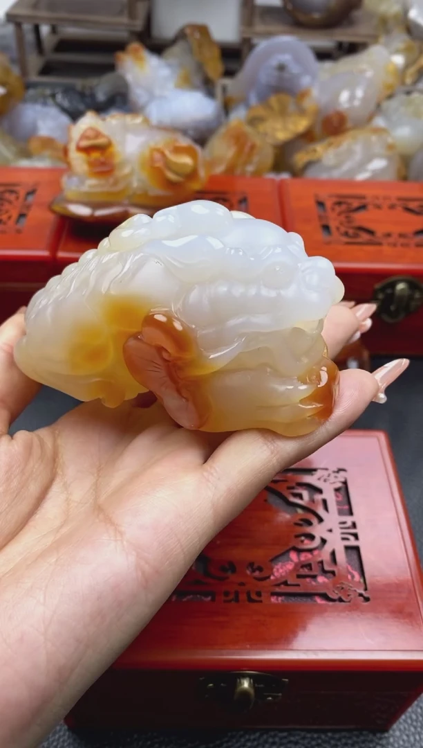 【闪购商品】玛瑙/玉髓手把未镶嵌00