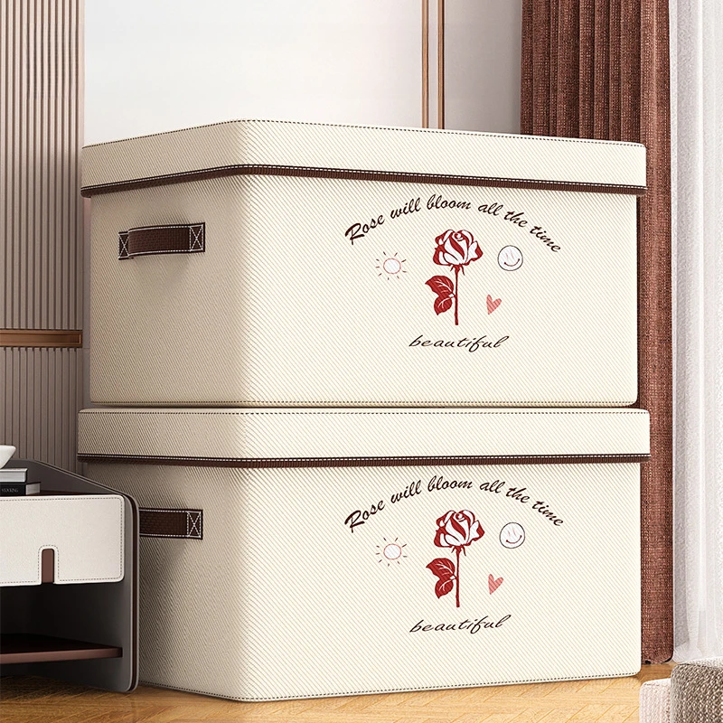 2026新款收纳箱大容量特大号家用衣服储物筐衣柜可折叠大号整理箱