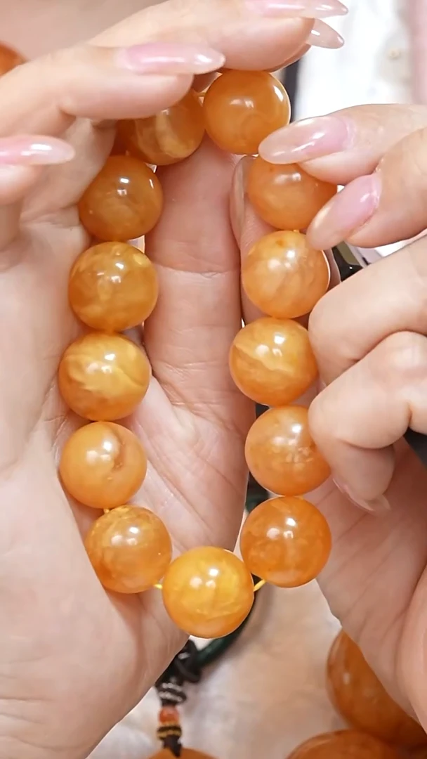 蜜蜡颈饰未镶嵌7129天然蜜蜡珠宝奇石云端妖孽全部保真