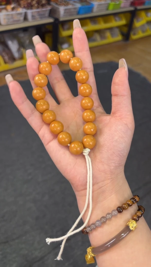 【闪购商品】菩提根/象牙果吊坠  15mm猴头圆珠素圈