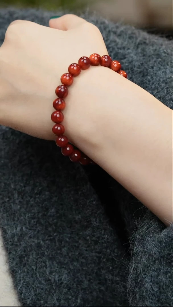 未镶嵌手串南红玛瑙R****rS