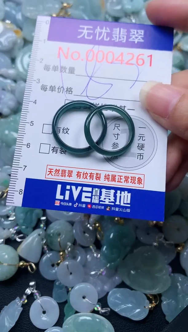 颈饰未镶嵌翡翠4261