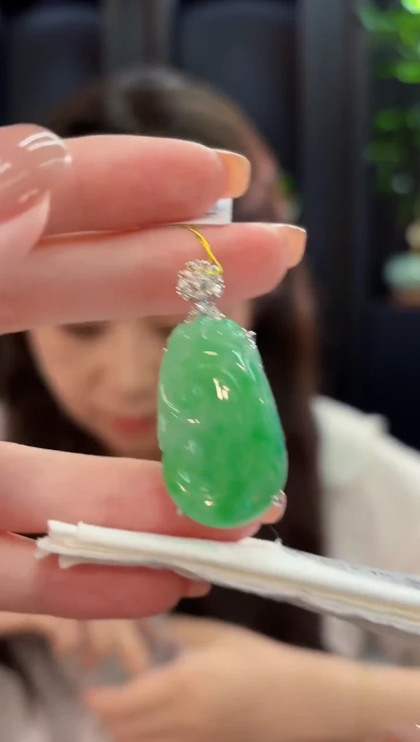 吊坠(不含链)未镶嵌翡翠 缅甸A货/支持复检/一件