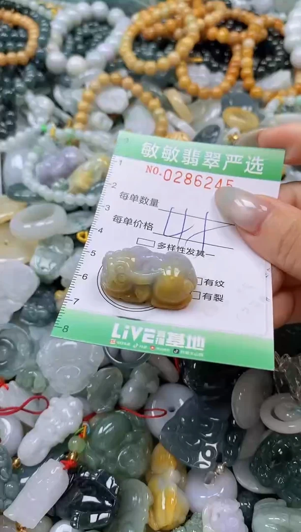 翡翠未镶嵌颈饰闪购0286245