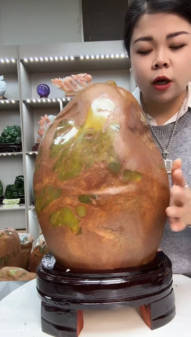 石材石头雕刻家居摆件办公室客厅高档摆设礼品