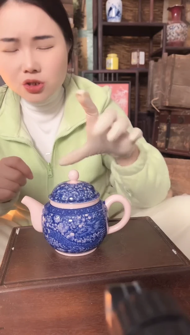 陶景德镇陶瓷摆件J758