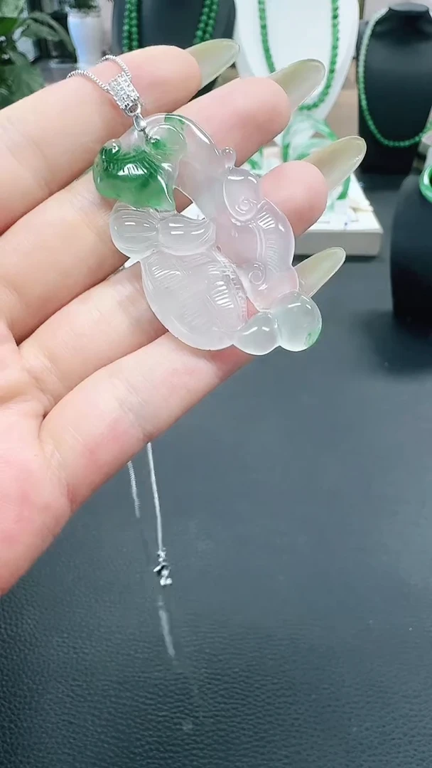 未镶嵌1石英质玉（非洲翠）/8232