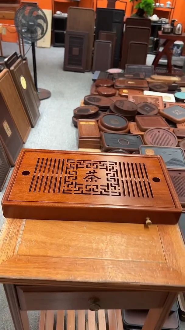 福利花梨木一整块长36CM*宽20CM茶盘送管