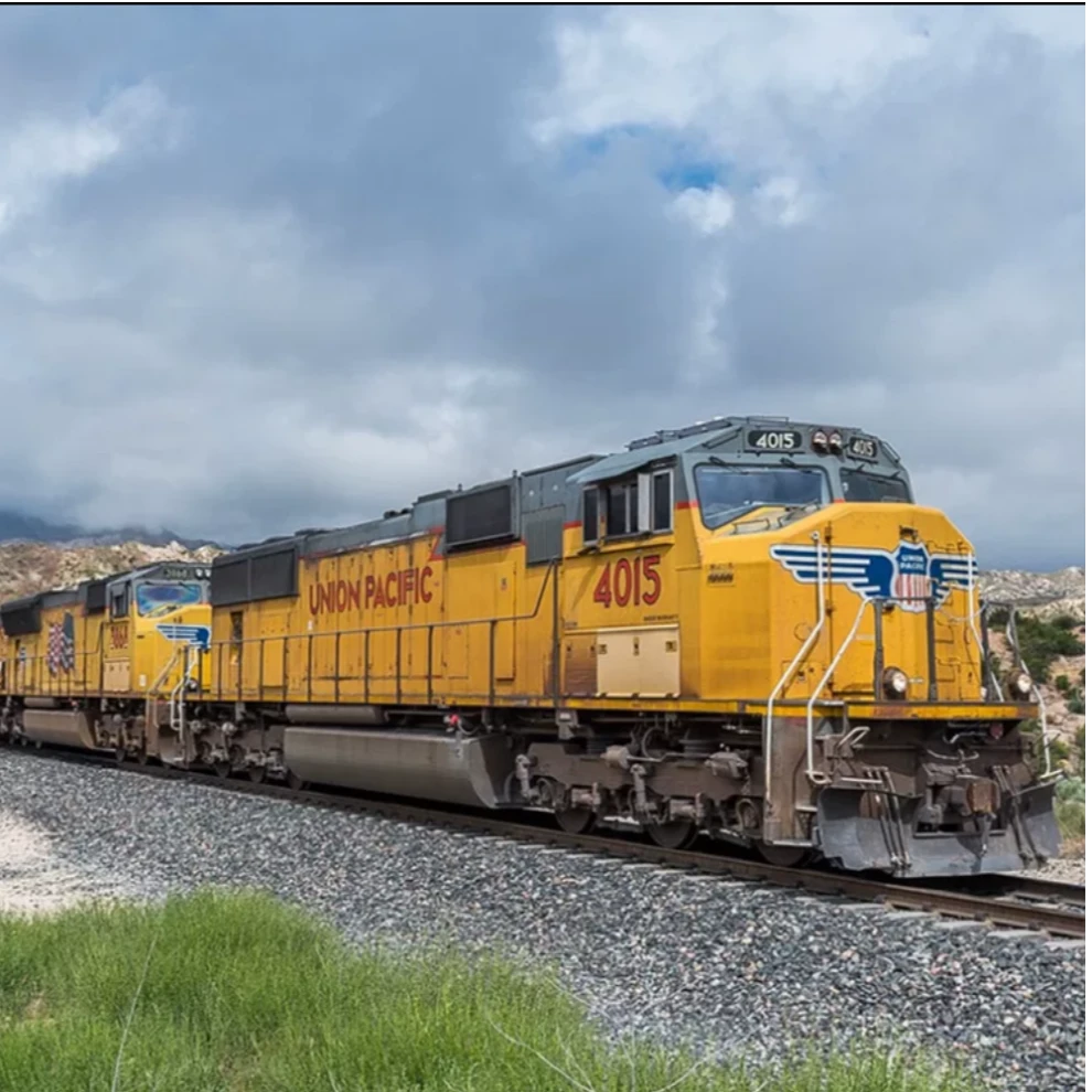 KATO N比例UP联太SD70M 4015大男孩4014补机火车模型